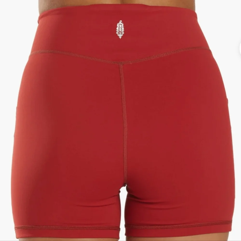 Free People Movement Wave Rider Twist Tie Front High Rise Bike Short - Picture 6 of 7